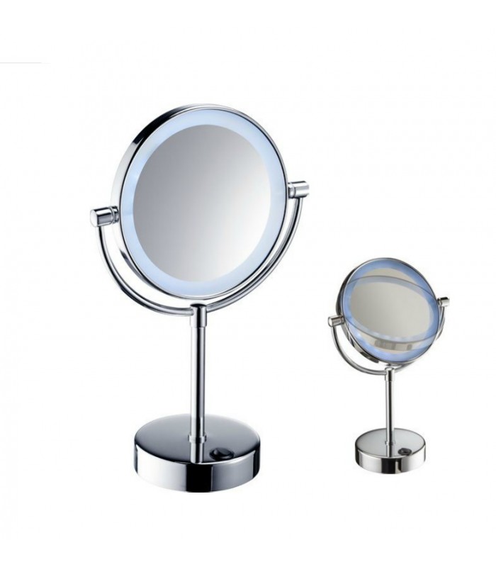 Espejo sobremesa aumento 5x LED 3W