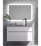 Muebles de baño blancos