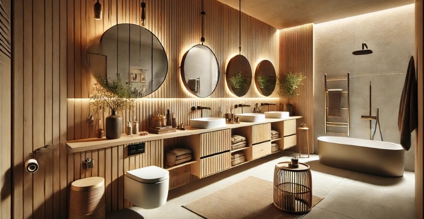 Tendencias en baños 2025: materiales, colores y diseños