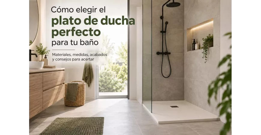 Cómo elegir el plato de ducha perfecto para tu baño en 2026
